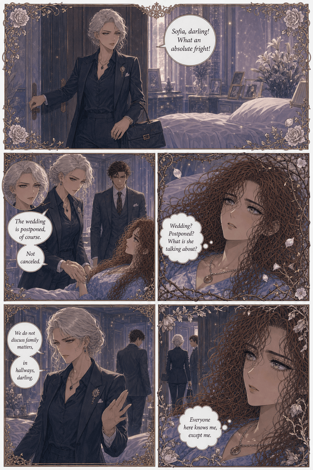 The Dress and the Ring, page 7 of 9, Love Triangle style