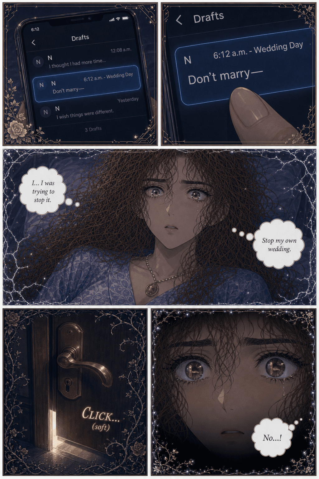 The Dress and the Ring, page 9 of 9, Love Triangle style