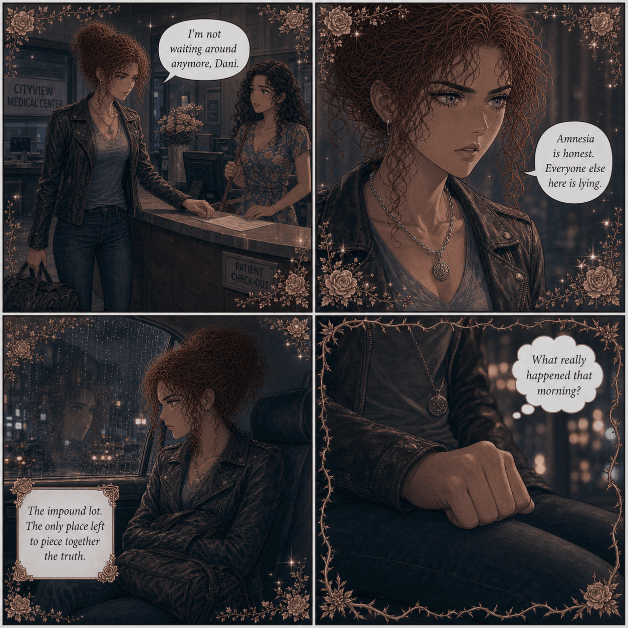 The Unsent Text, page 6 of 8, Love Triangle style