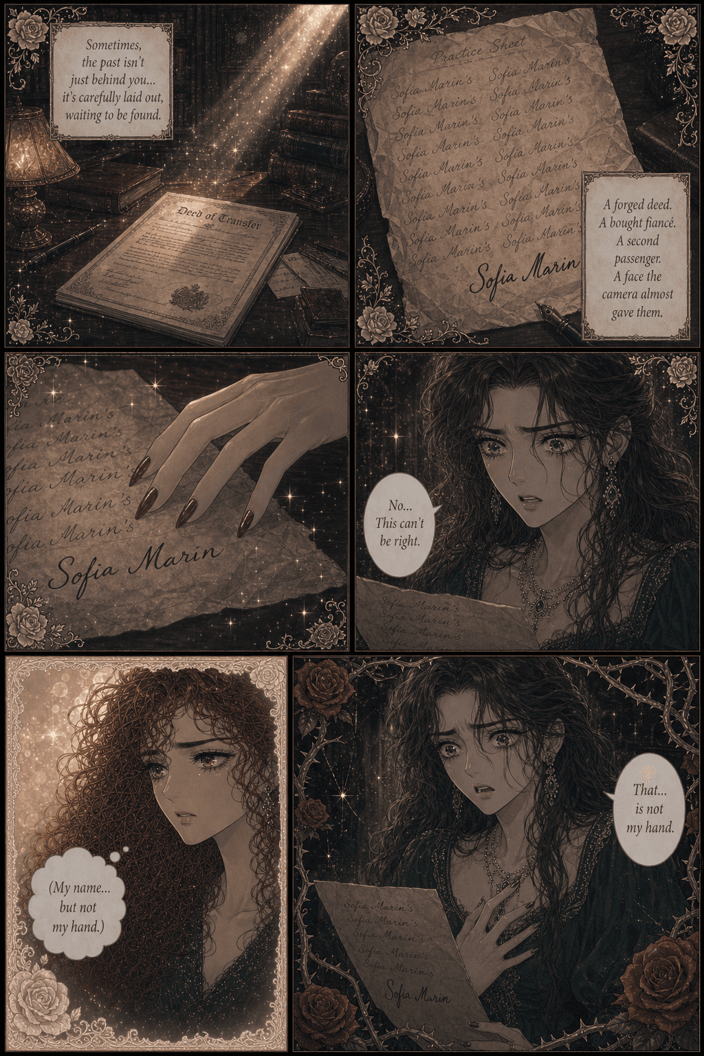 The Driver, page 1 of 9, Love Triangle style