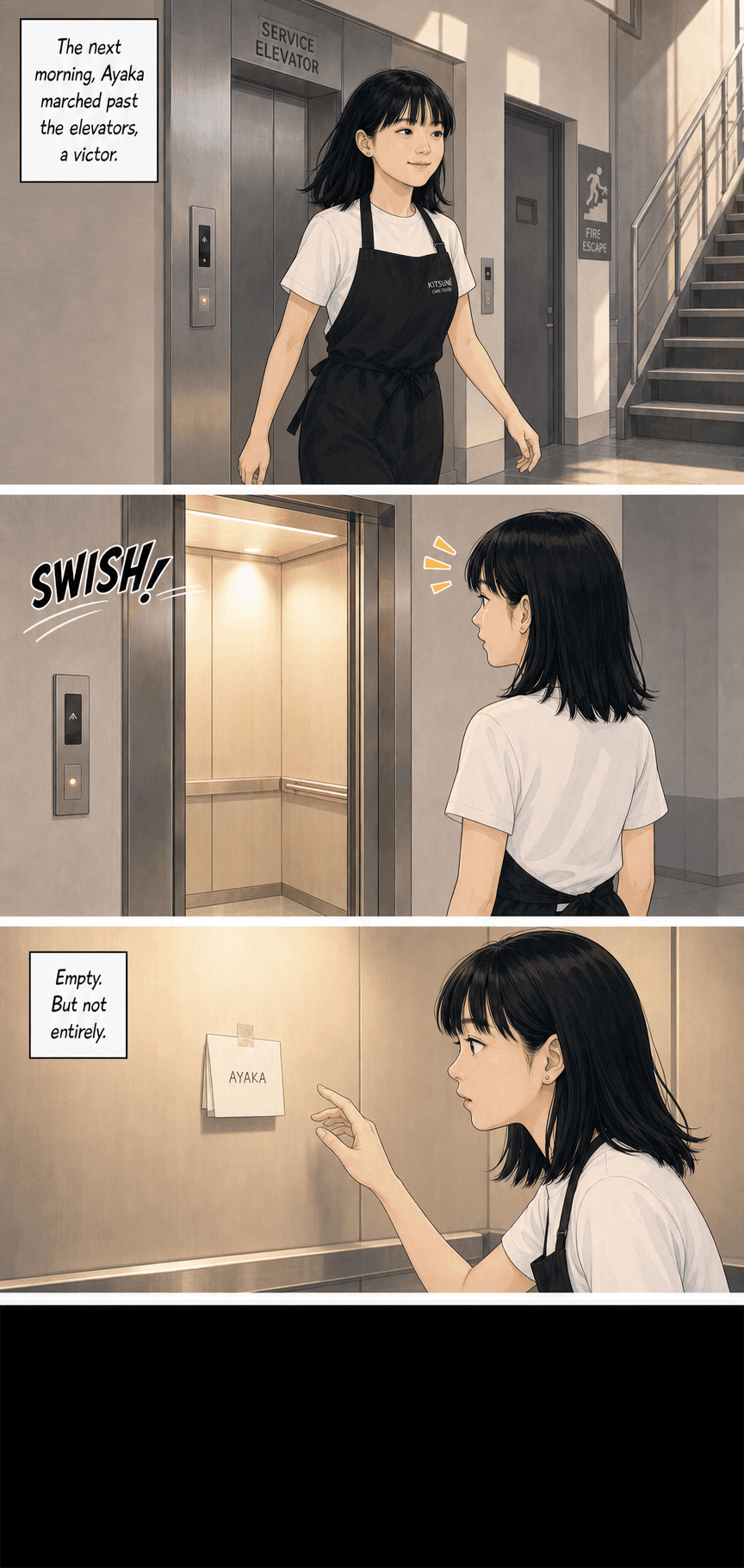 Out of Service, page 9 of 9, Webtoon style