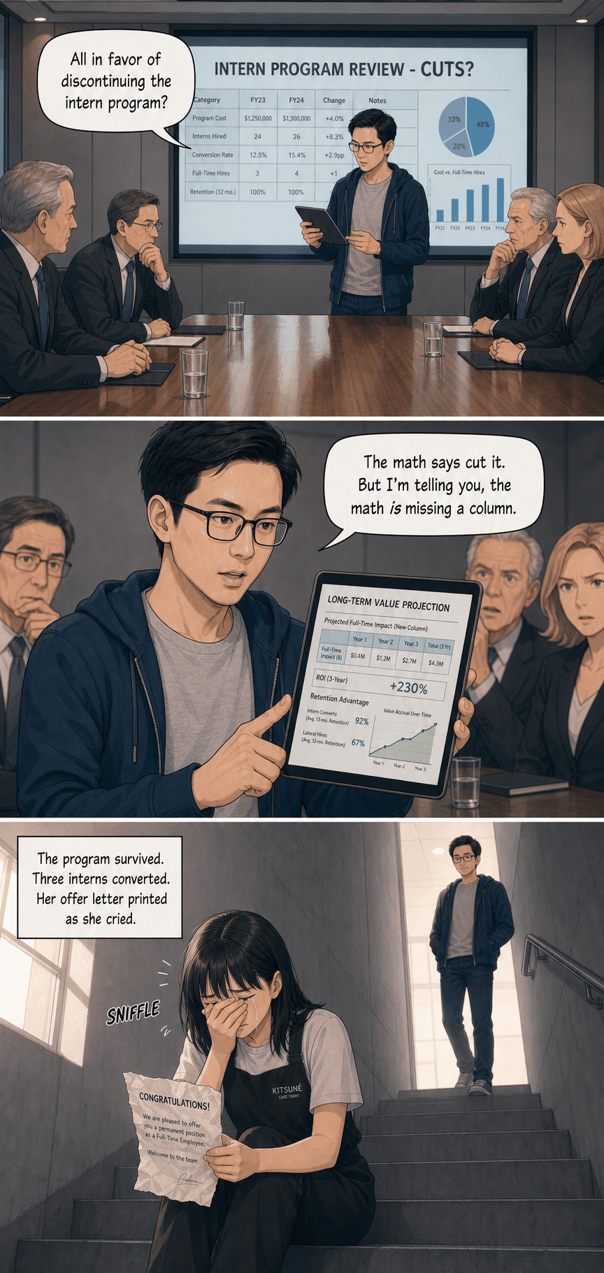 Working Order, page 3 of 9, Webtoon style