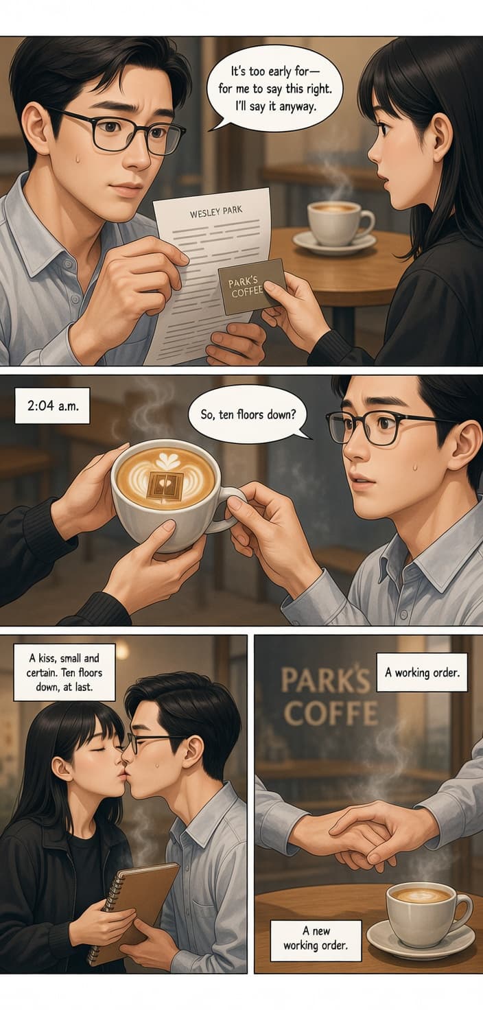 Working Order, page 7 of 9, Webtoon style
