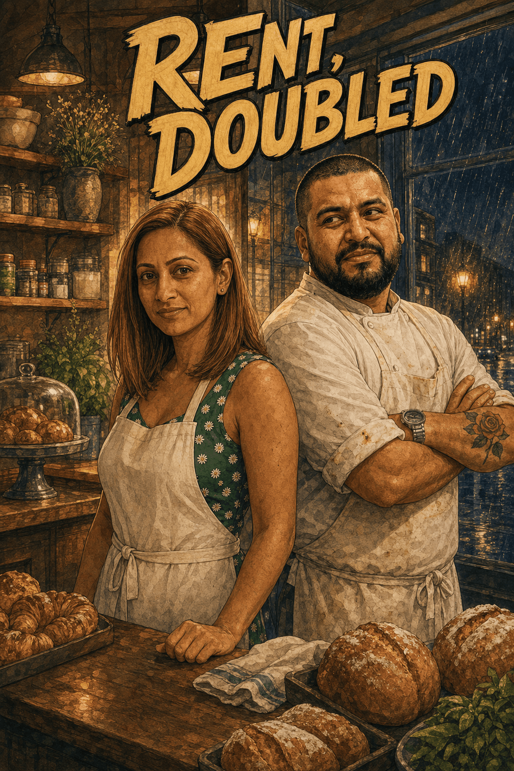 Rent, Doubled, comic cover