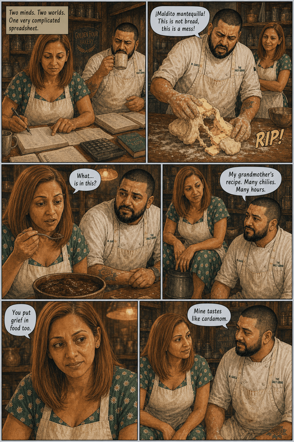 Rent, Doubled, page 3 of 8, Slice of Life style