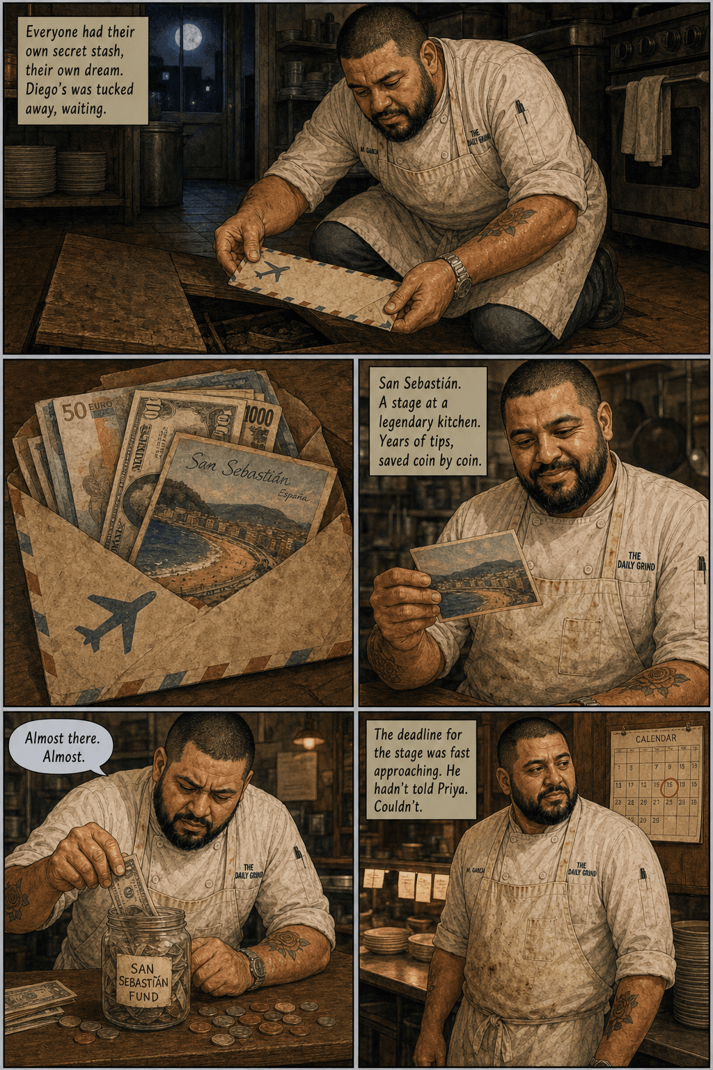 Rent, Doubled, page 4 of 8, Slice of Life style