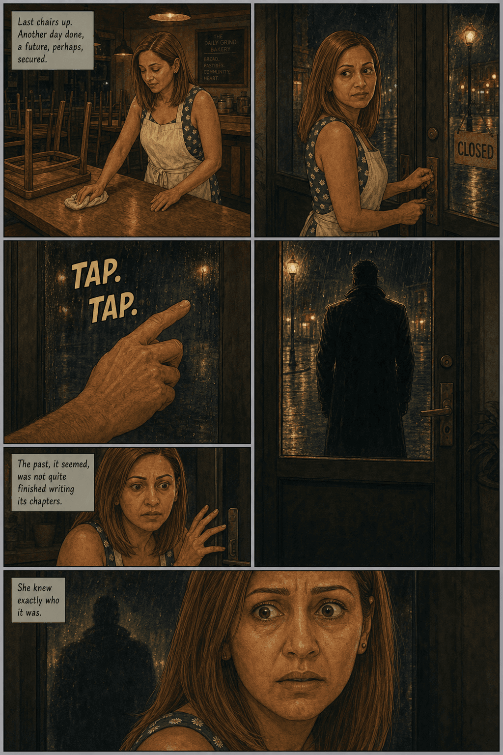 Rent, Doubled, page 8 of 8, Slice of Life style