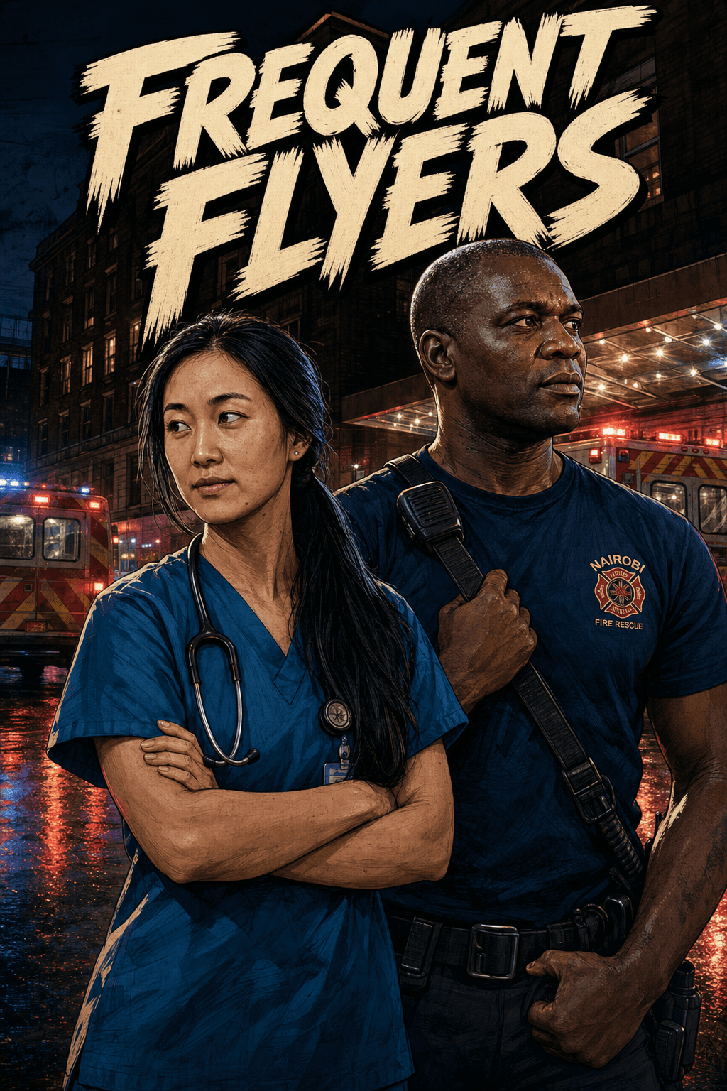 Frequent Flyers, comic cover