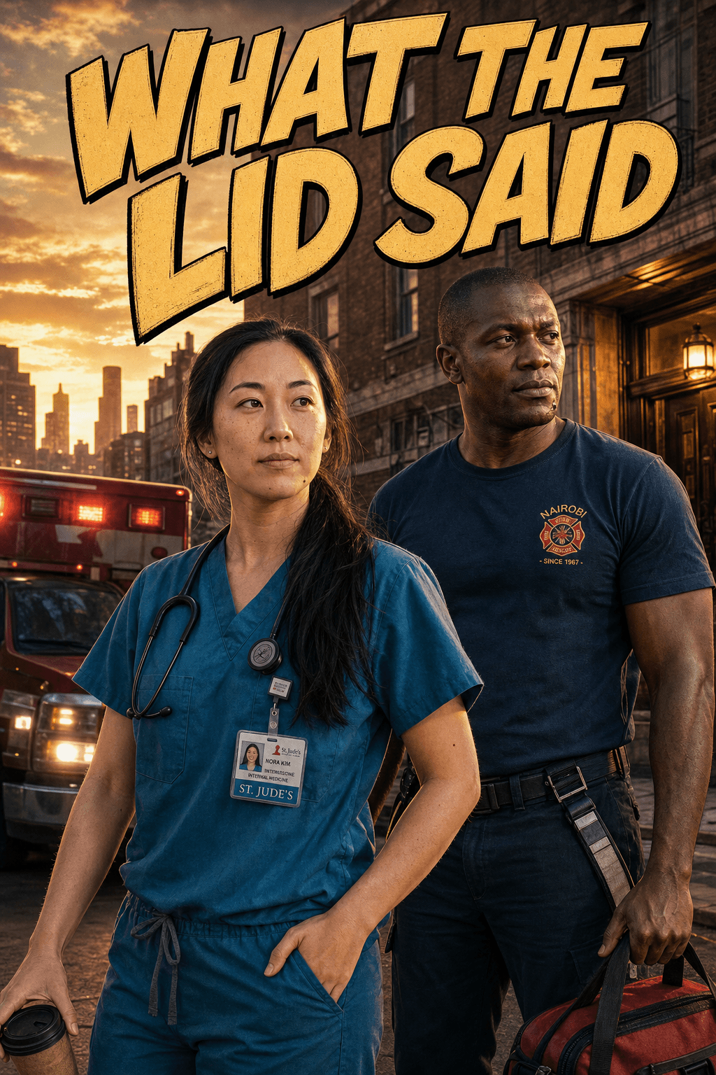 What the Lid Said, comic cover