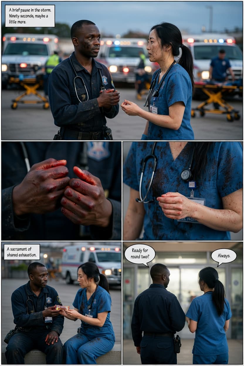 Triage, page 5 of 9, Realism 2.0 style