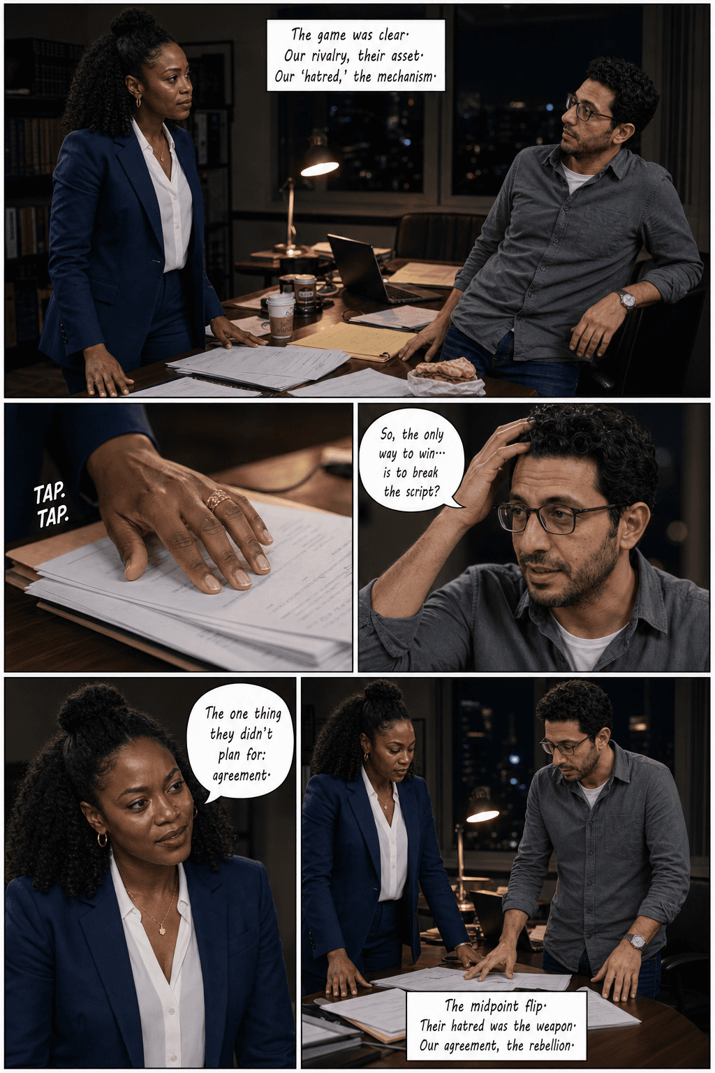 Adverse Parties, page 5 of 8, Realism 2.0 style