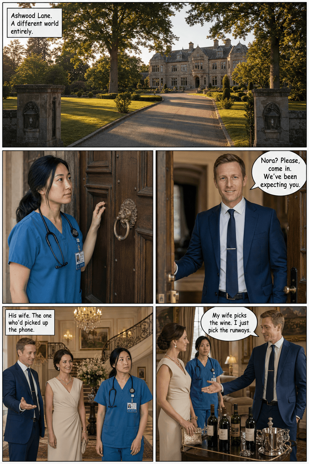 The Arrangement, page 3 of 9, Realism 2.0 style