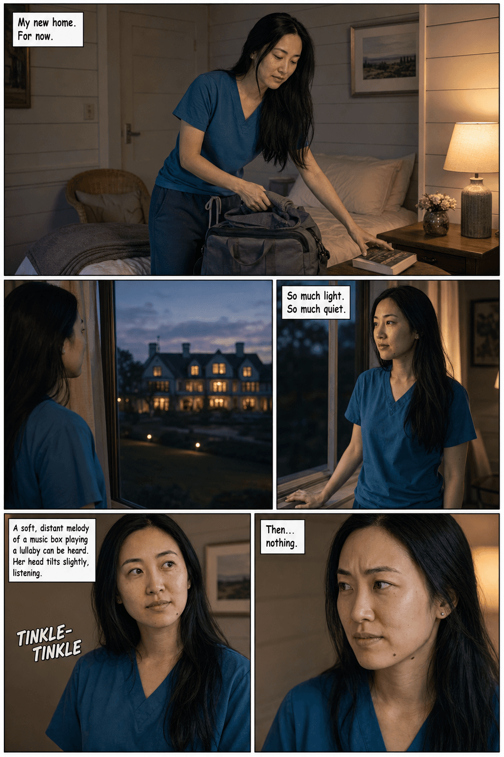 The Arrangement, page 7 of 9, Realism 2.0 style