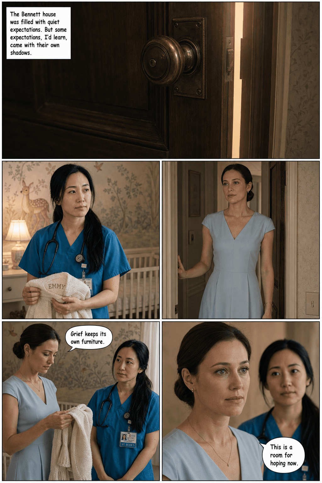 The Sister, page 1 of 8, Realism 2.0 style