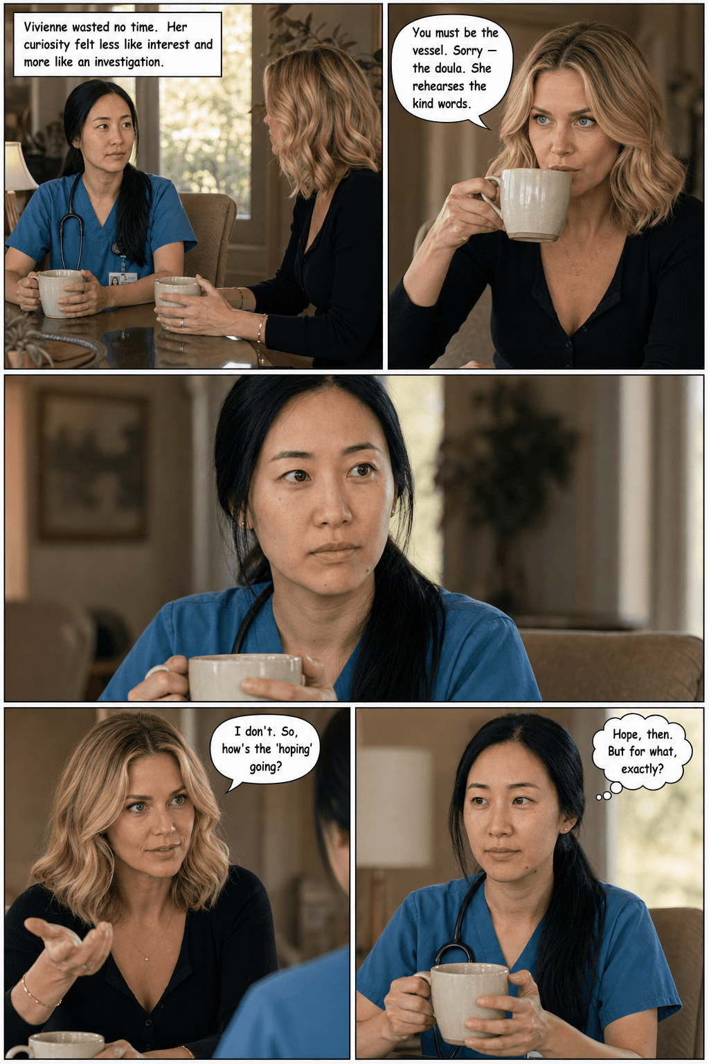 The Sister, page 4 of 8, Realism 2.0 style