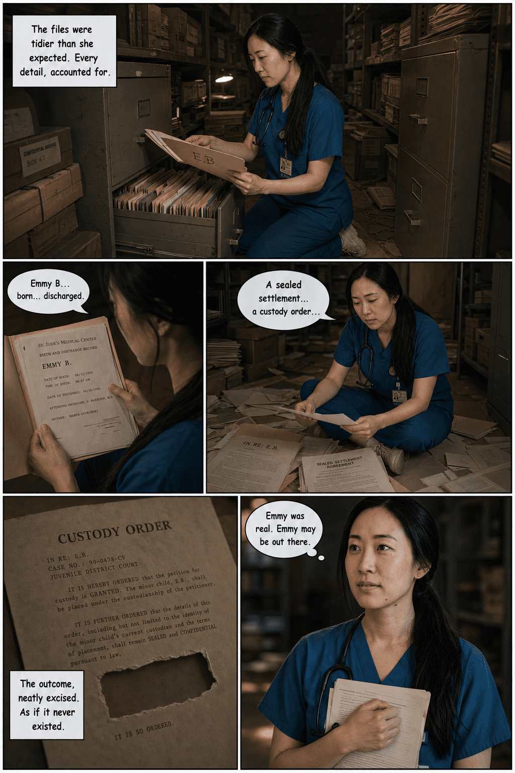 The East Hall, page 5 of 8, Realism 2.0 style