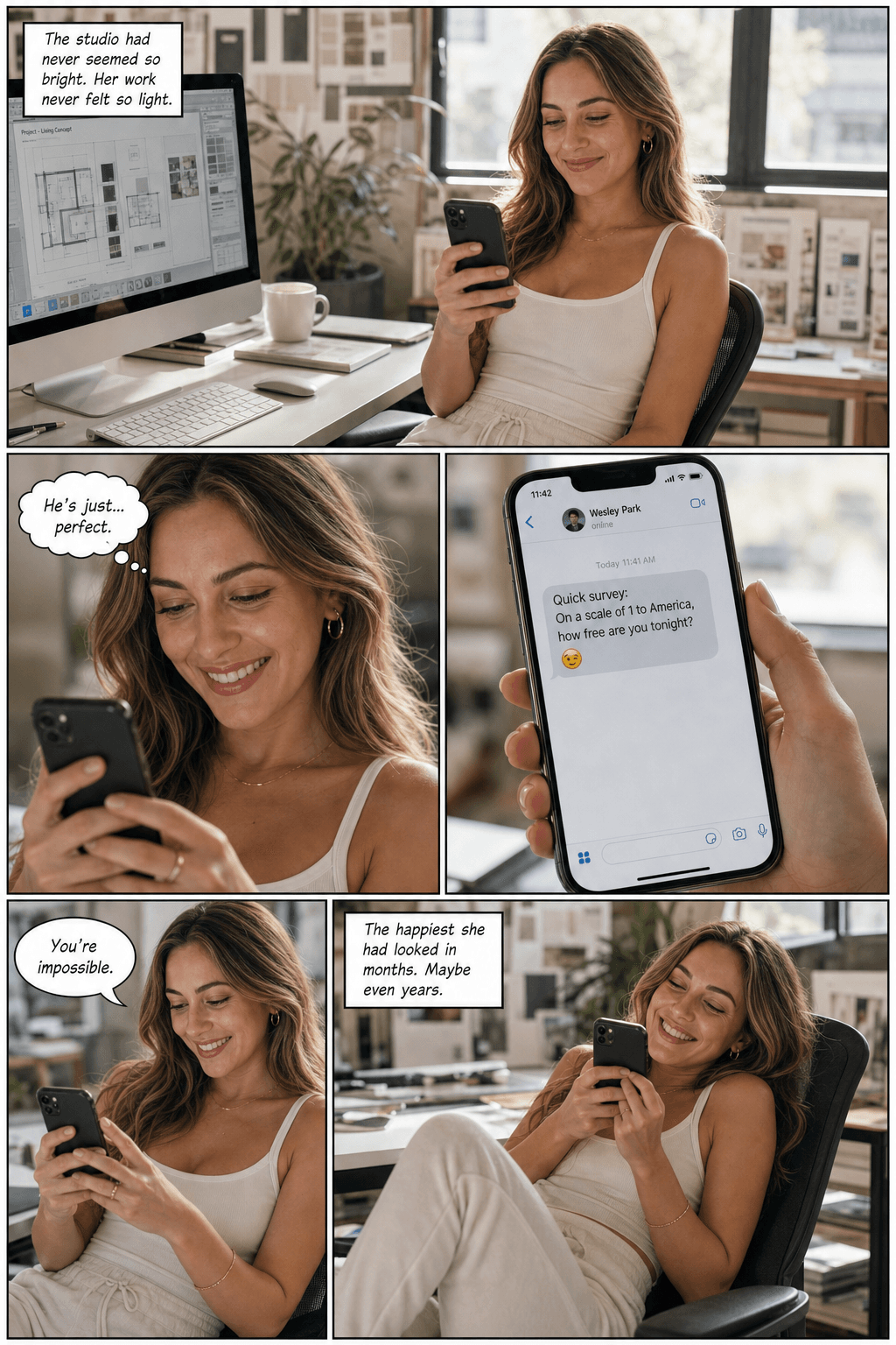 The Perfect Match, page 3 of 9, Realism 2.0 style