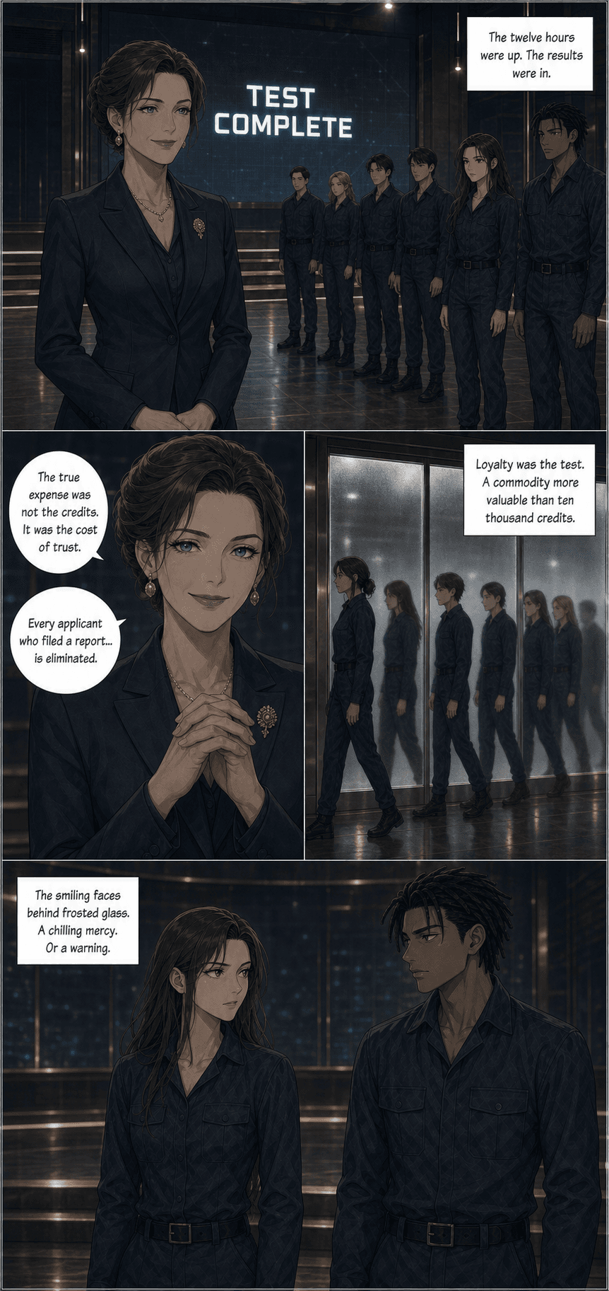 The Expense Report, page 6 of 8, Manhwa style