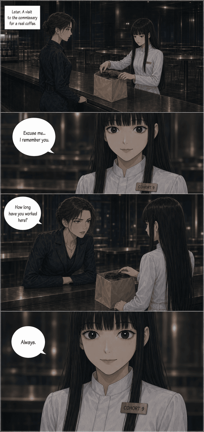 The Expense Report, page 7 of 8, Manhwa style