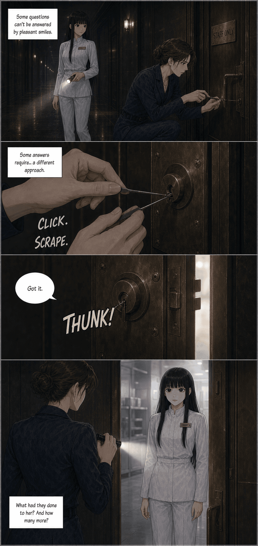 The Expense Report, page 8 of 8, Manhwa style