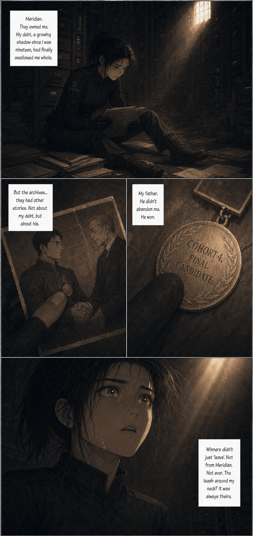 The Reference, page 1 of 8, Manhwa style