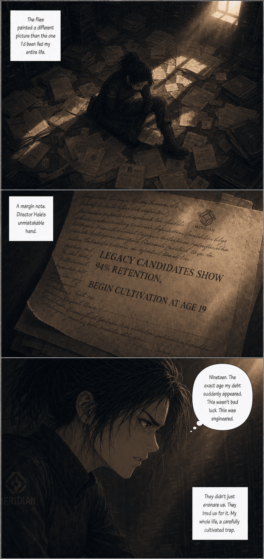 The Reference, page 2 of 8, Manhwa style
