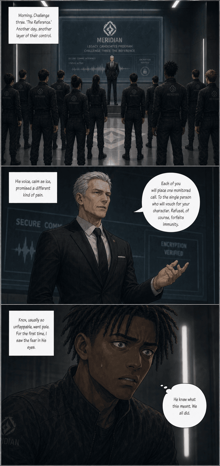 The Reference, page 3 of 8, Manhwa style