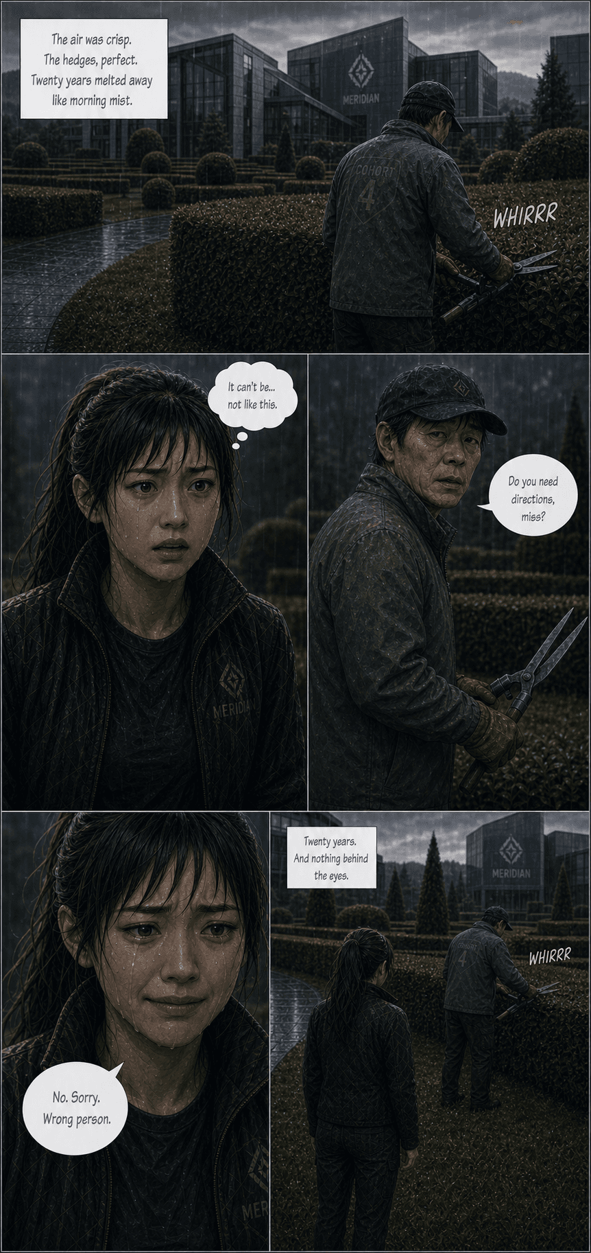 The Offer, page 1 of 8, Manhwa style