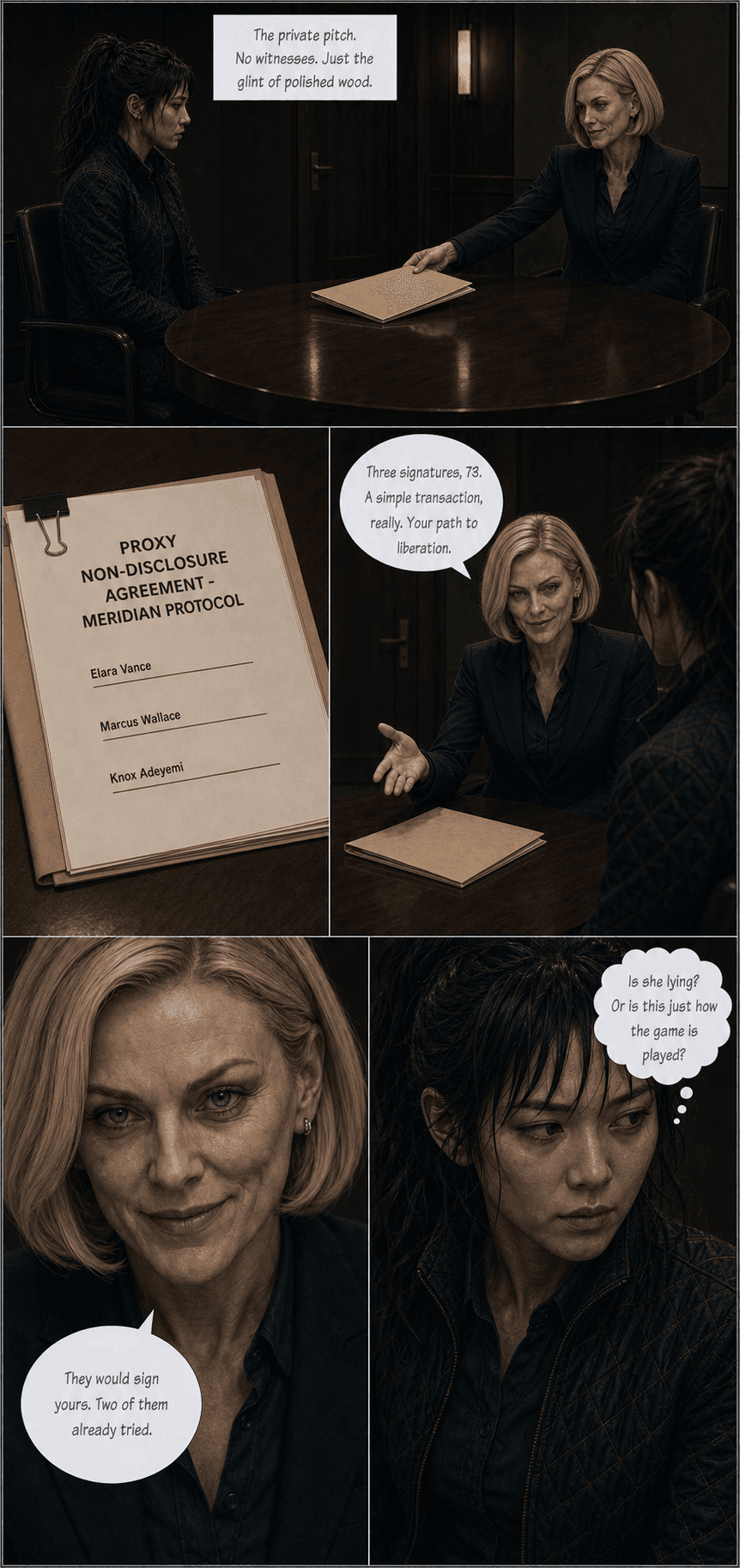 The Offer, page 4 of 8, Manhwa style