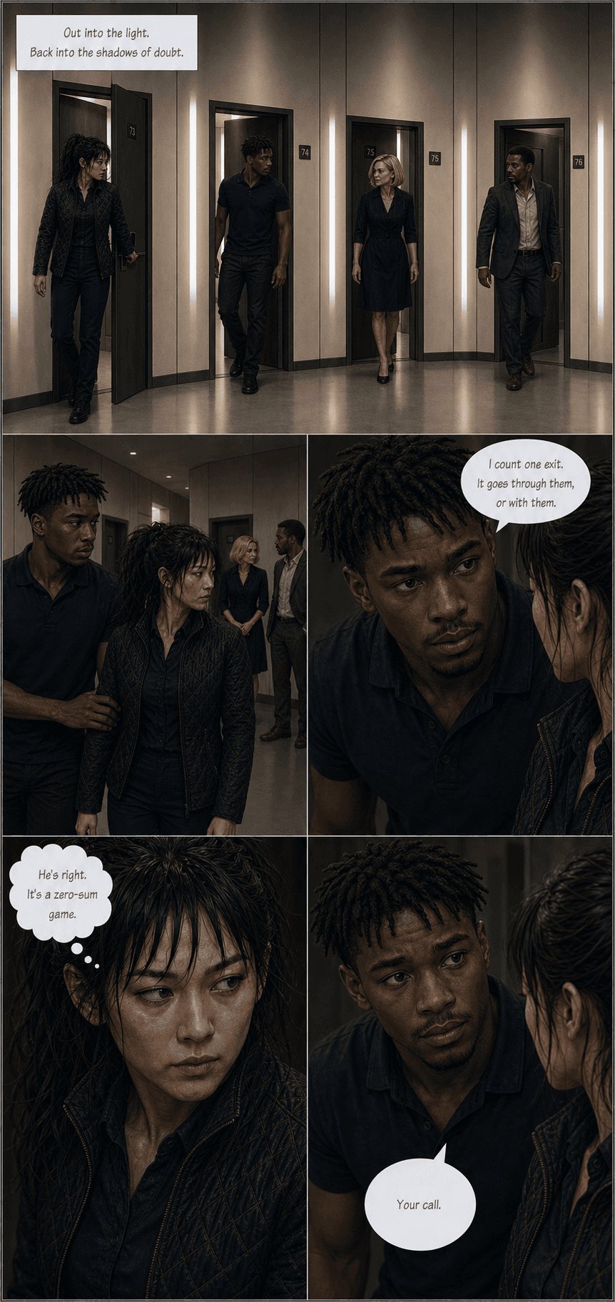 The Offer, page 5 of 8, Manhwa style