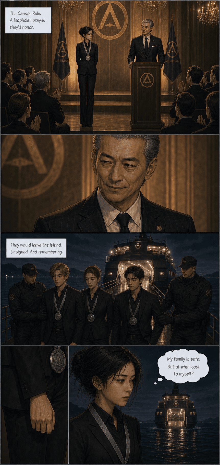 The Ledger, page 2 of 9, Manhwa style