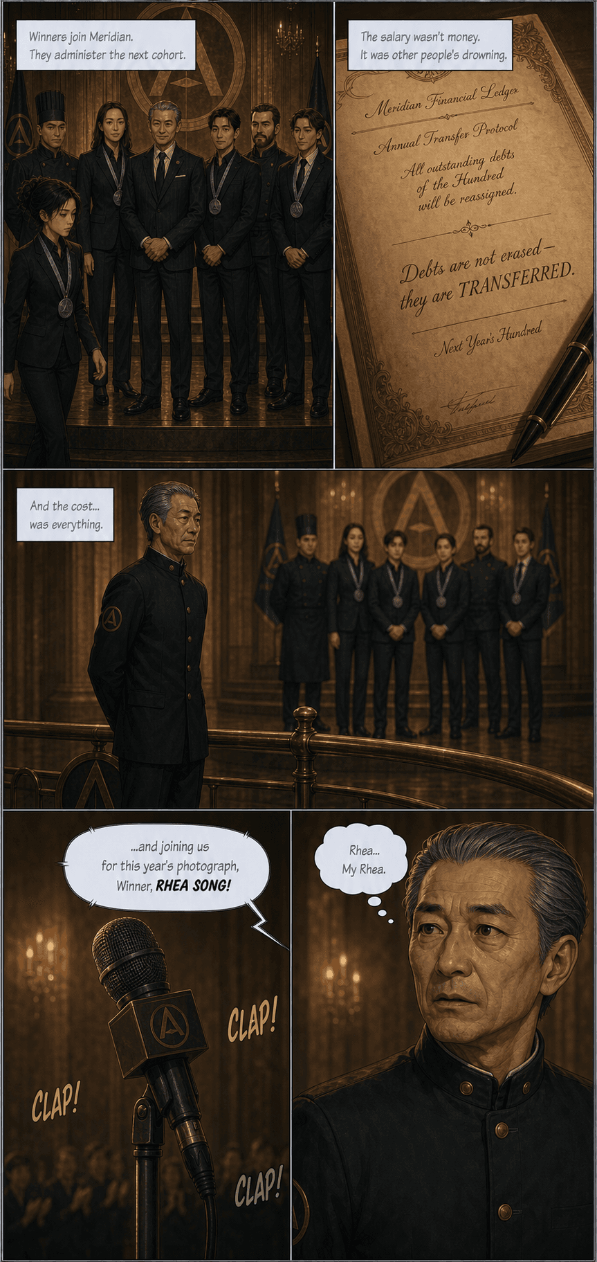The Ledger, page 3 of 9, Manhwa style