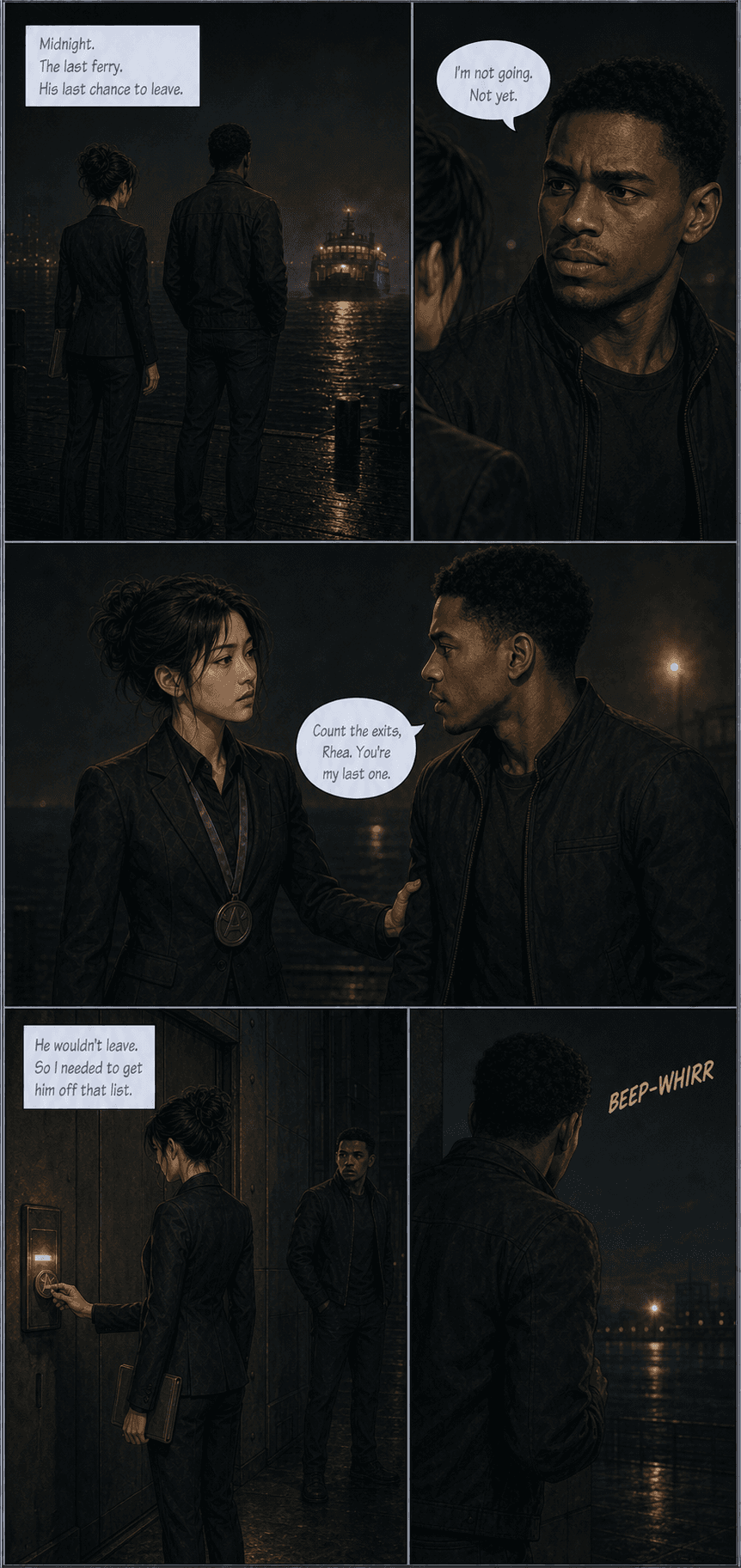 The Ledger, page 5 of 9, Manhwa style