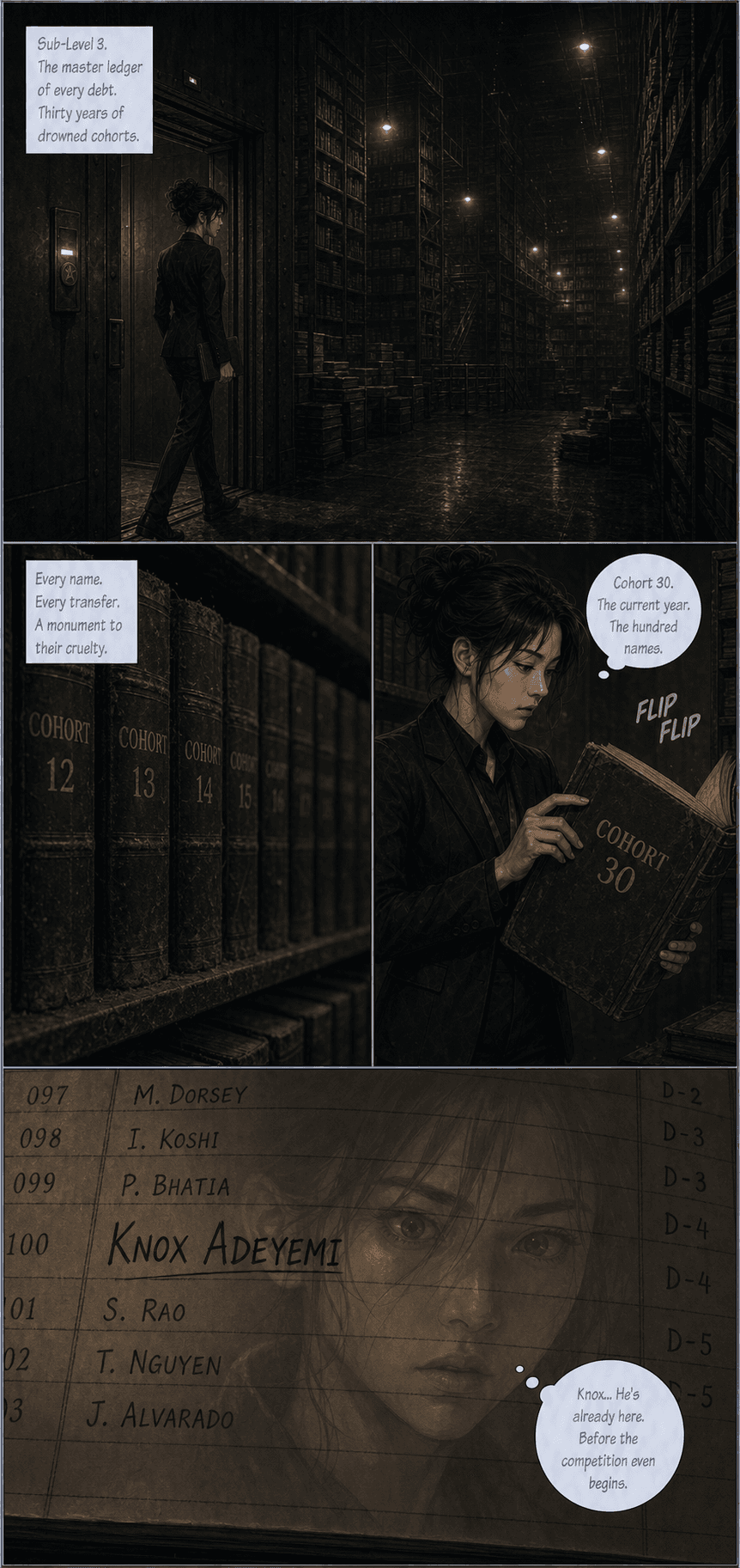 The Ledger, page 6 of 9, Manhwa style