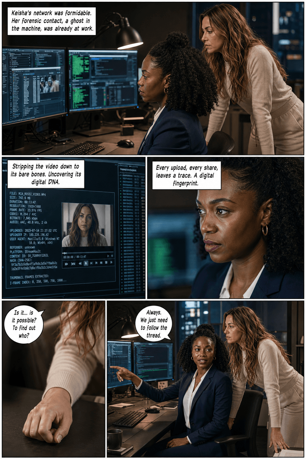 Eight Million to Zero, page 8 of 9, Realism 2.0 style