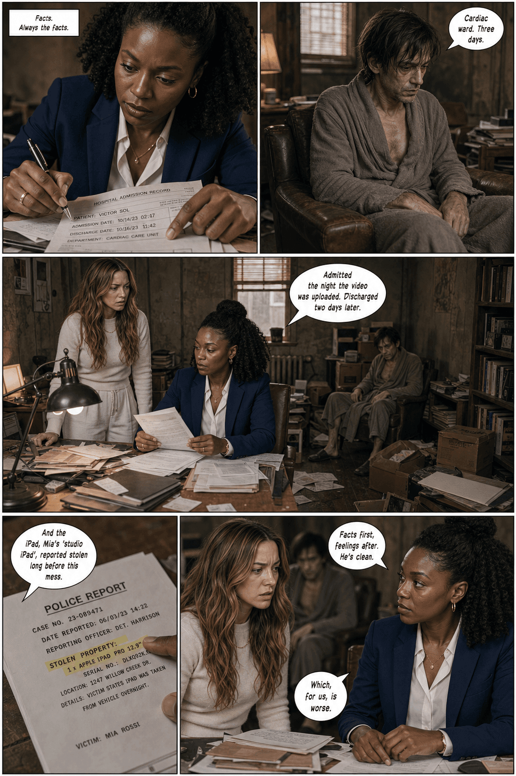 The Manager, page 3 of 8, Realism 2.0 style