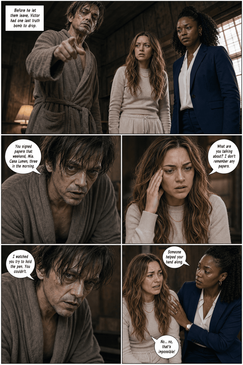 The Manager, page 4 of 8, Realism 2.0 style