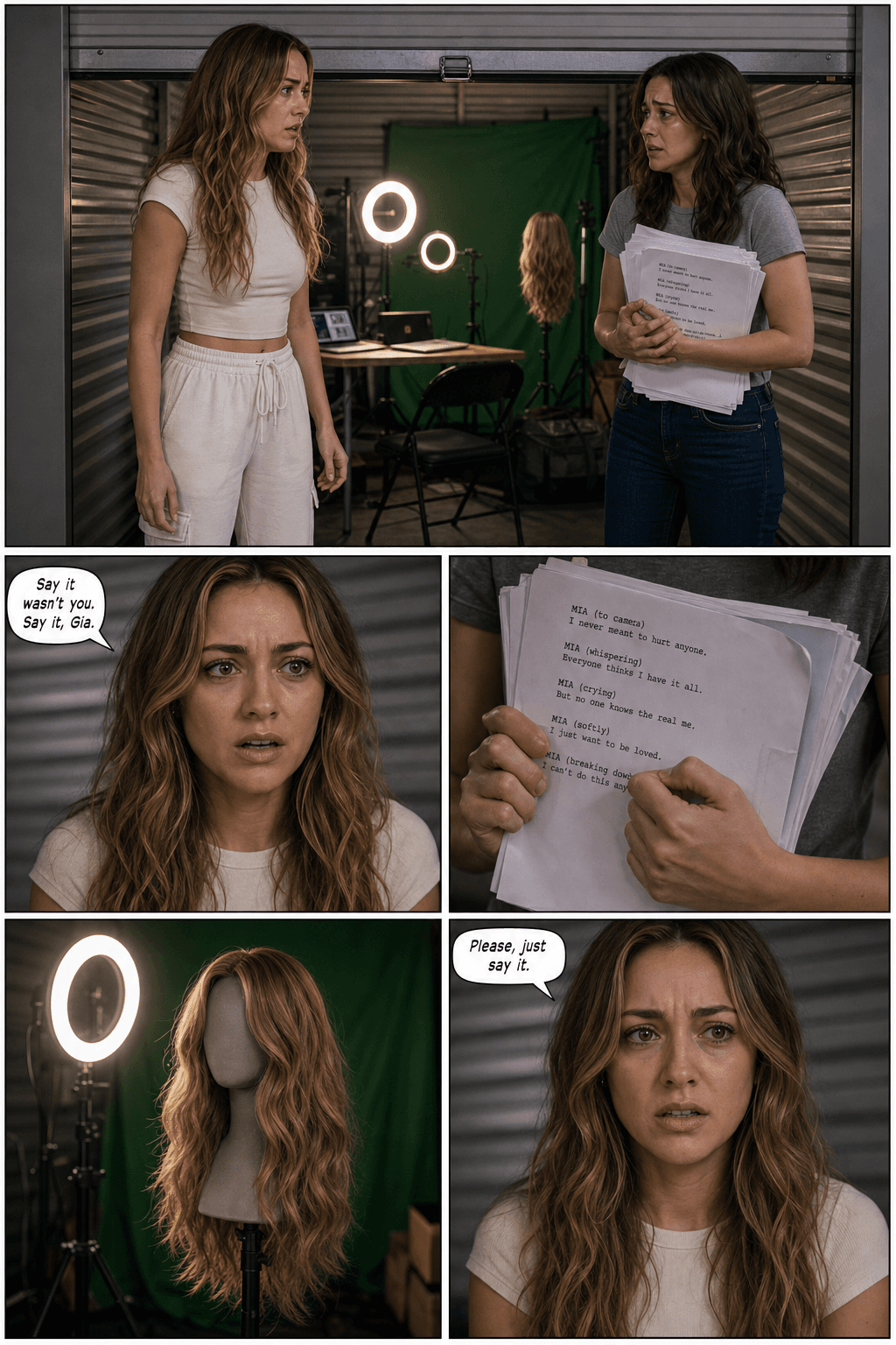 The Storage Unit, page 1 of 8, Realism 2.0 style