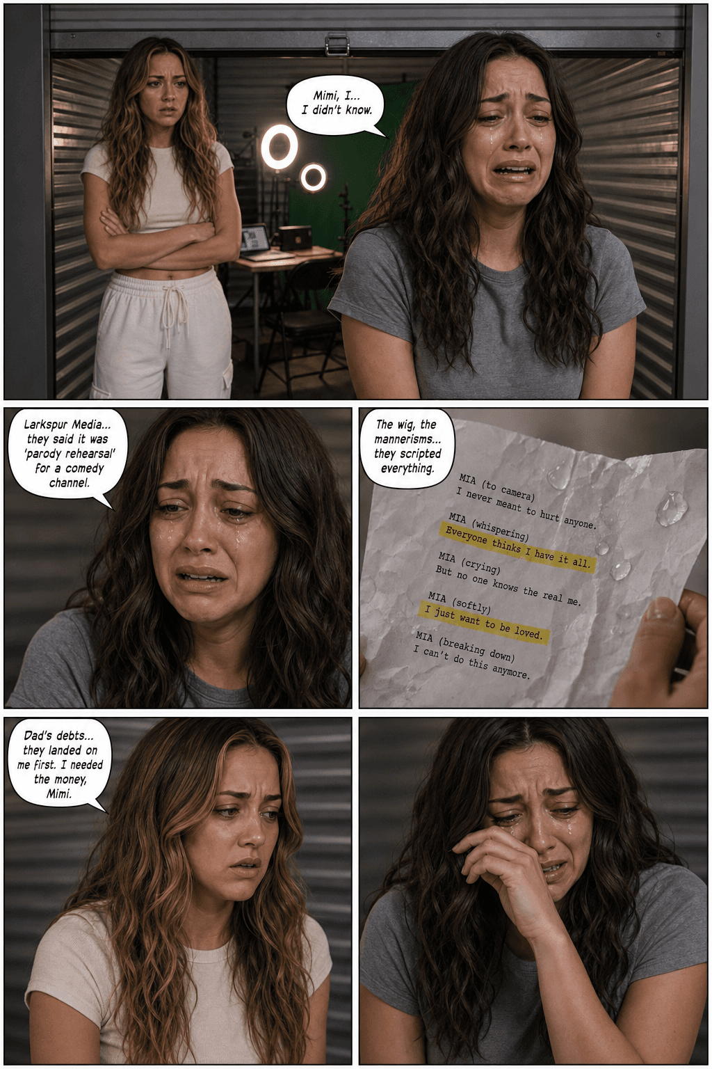 The Storage Unit, page 2 of 8, Realism 2.0 style
