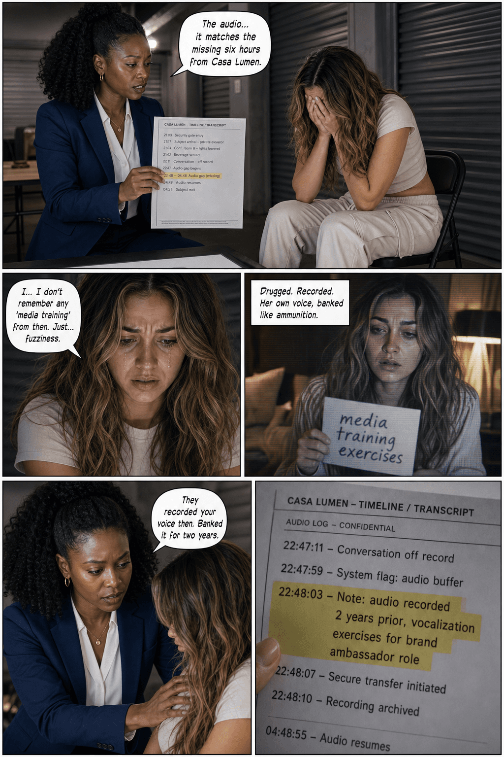 The Storage Unit, page 4 of 8, Realism 2.0 style