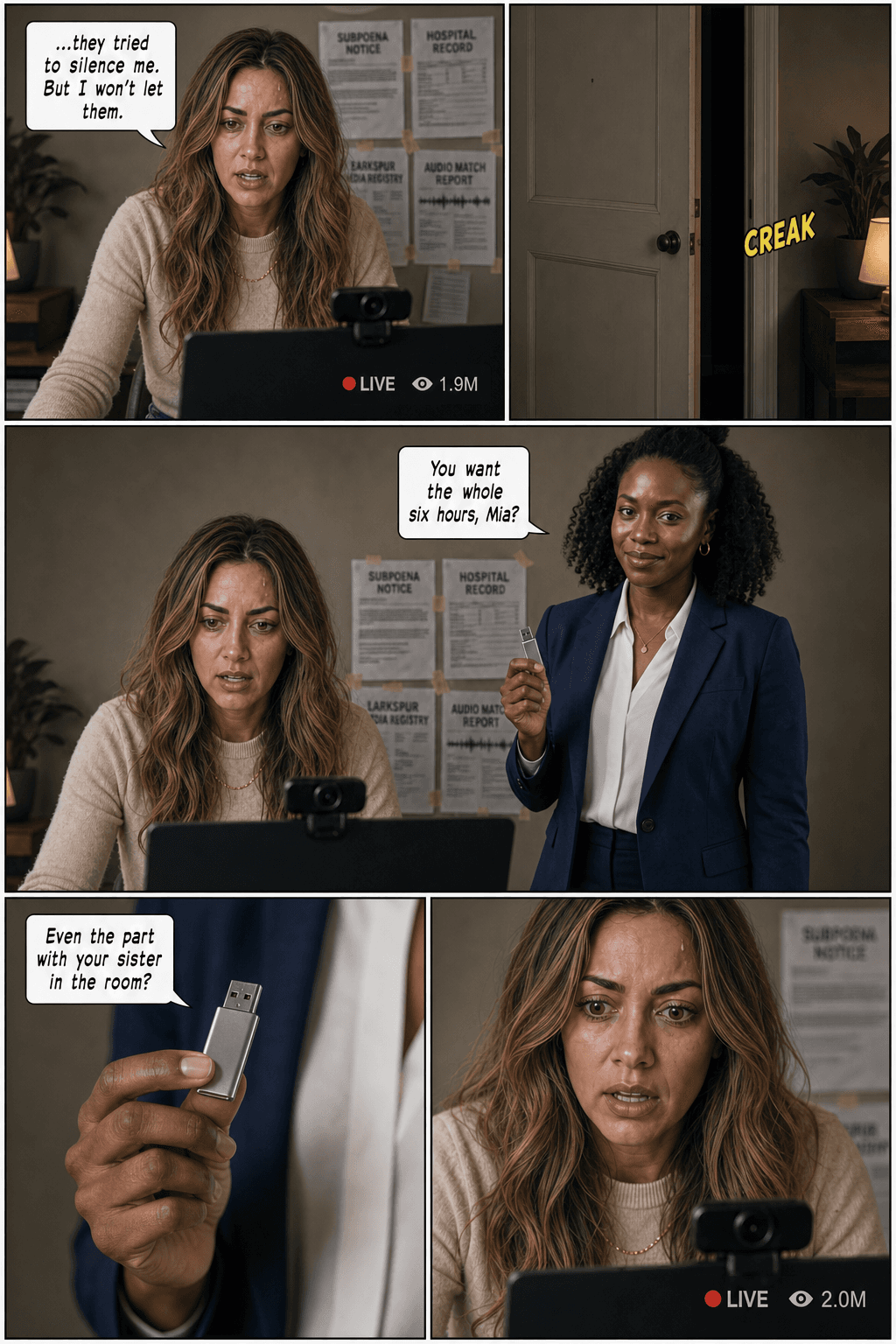 Going Live, page 7 of 9, Realism 2.0 style