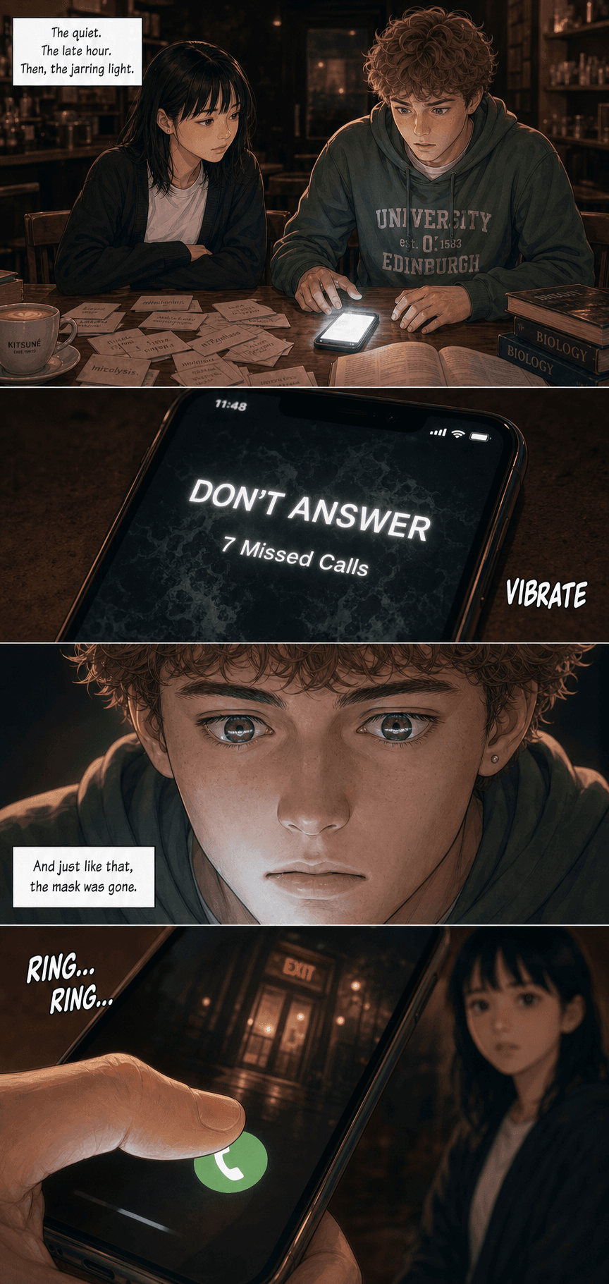 The Napkin Contract, page 9 of 9, Romance Webtoon style