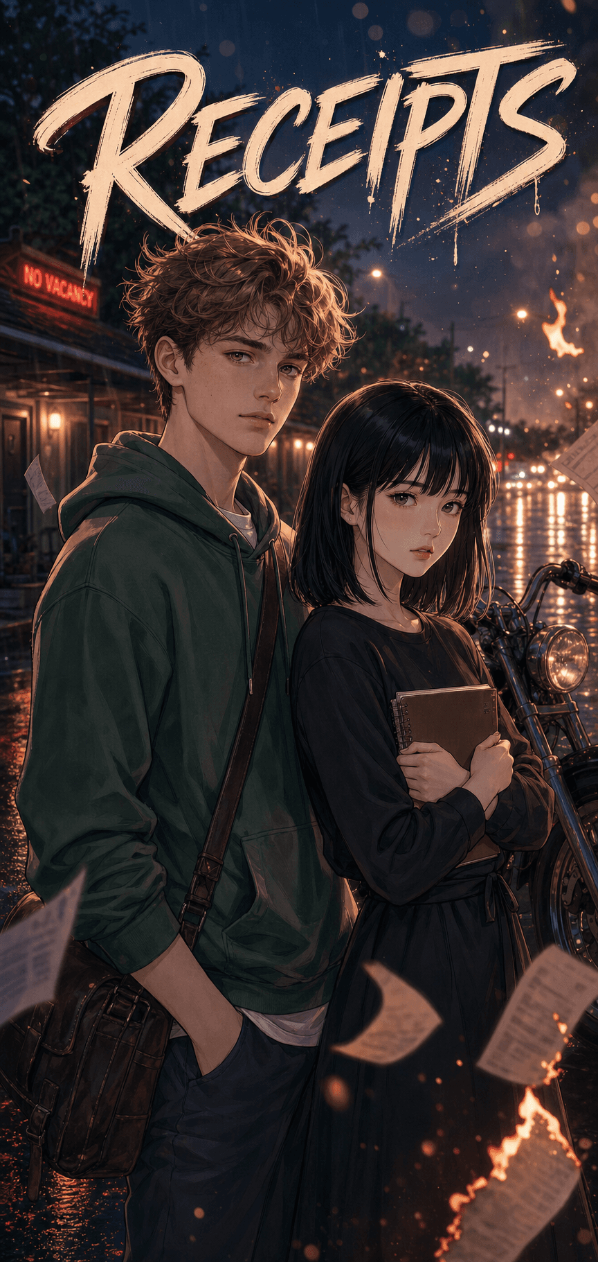 Receipts, comic cover