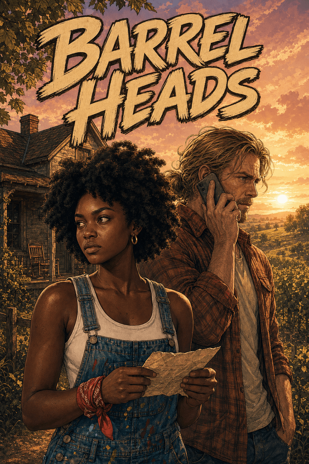 Barrel Heads, comic cover