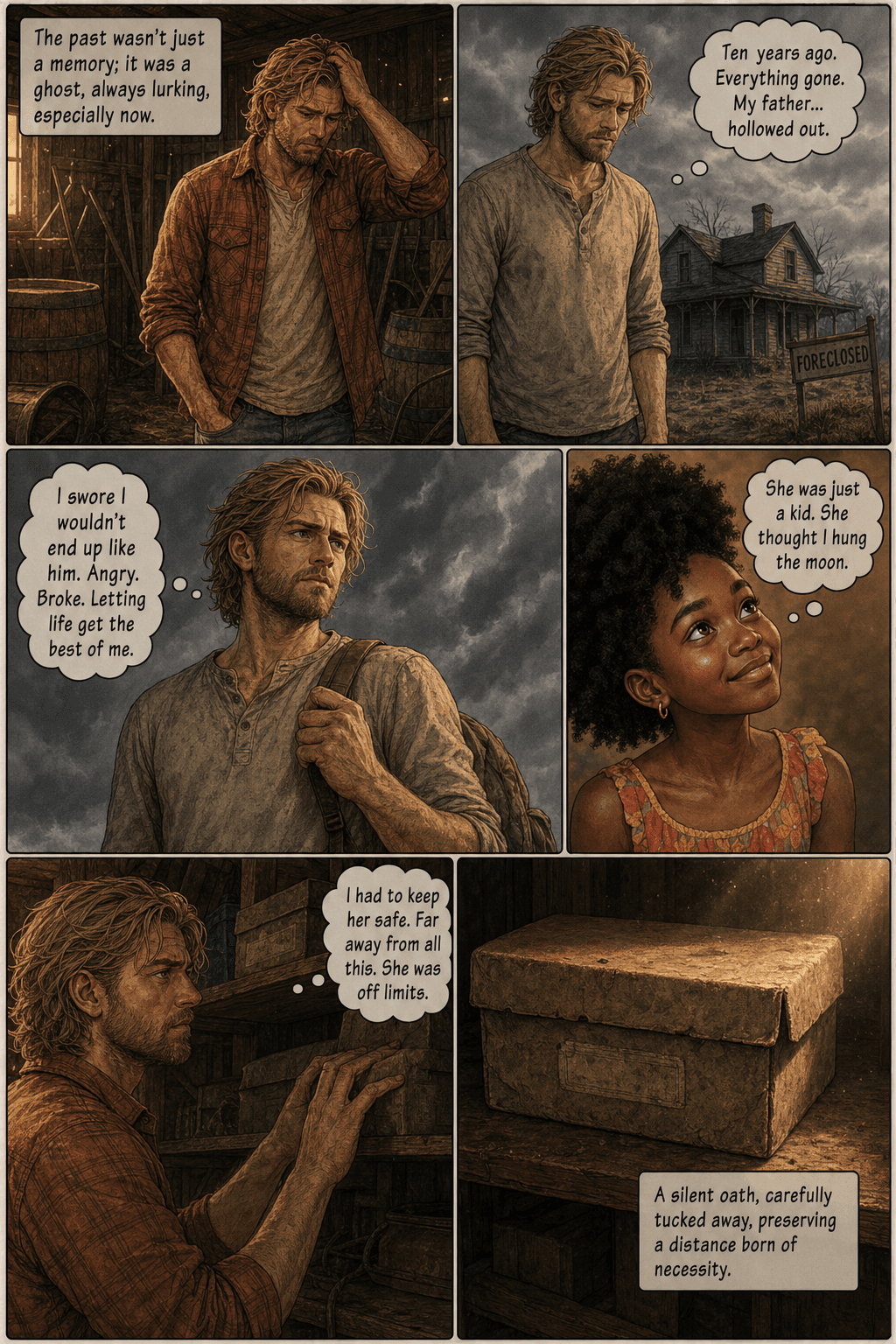 Barrel Heads, page 2 of 8, Love Story style