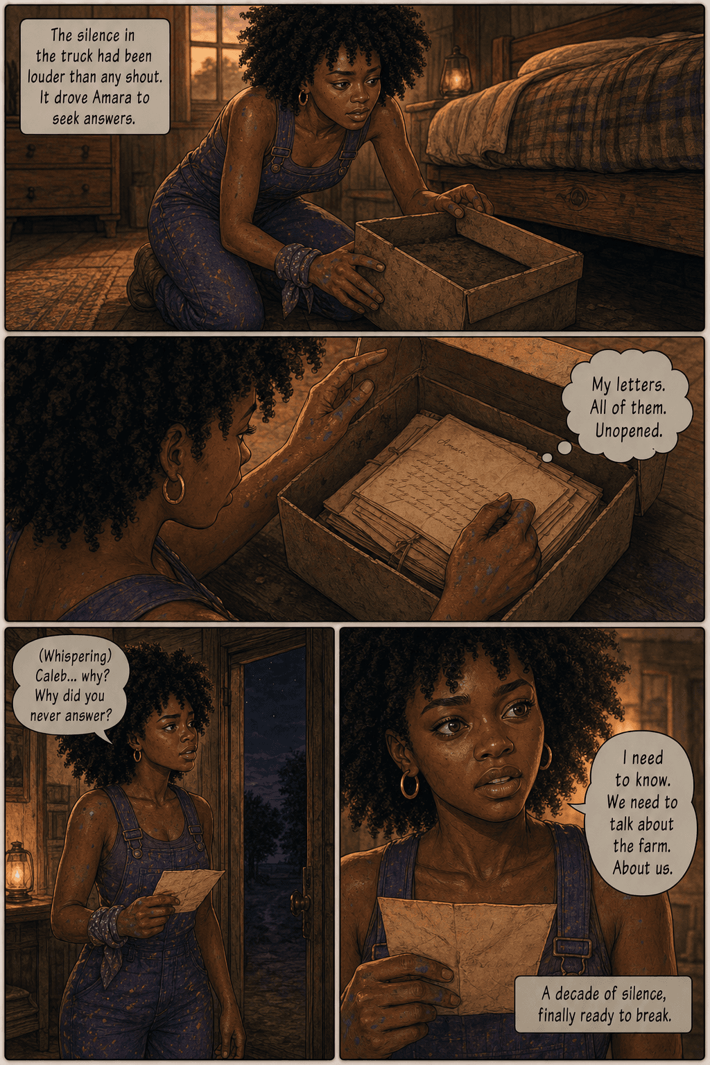 Barrel Heads, page 7 of 8, Love Story style