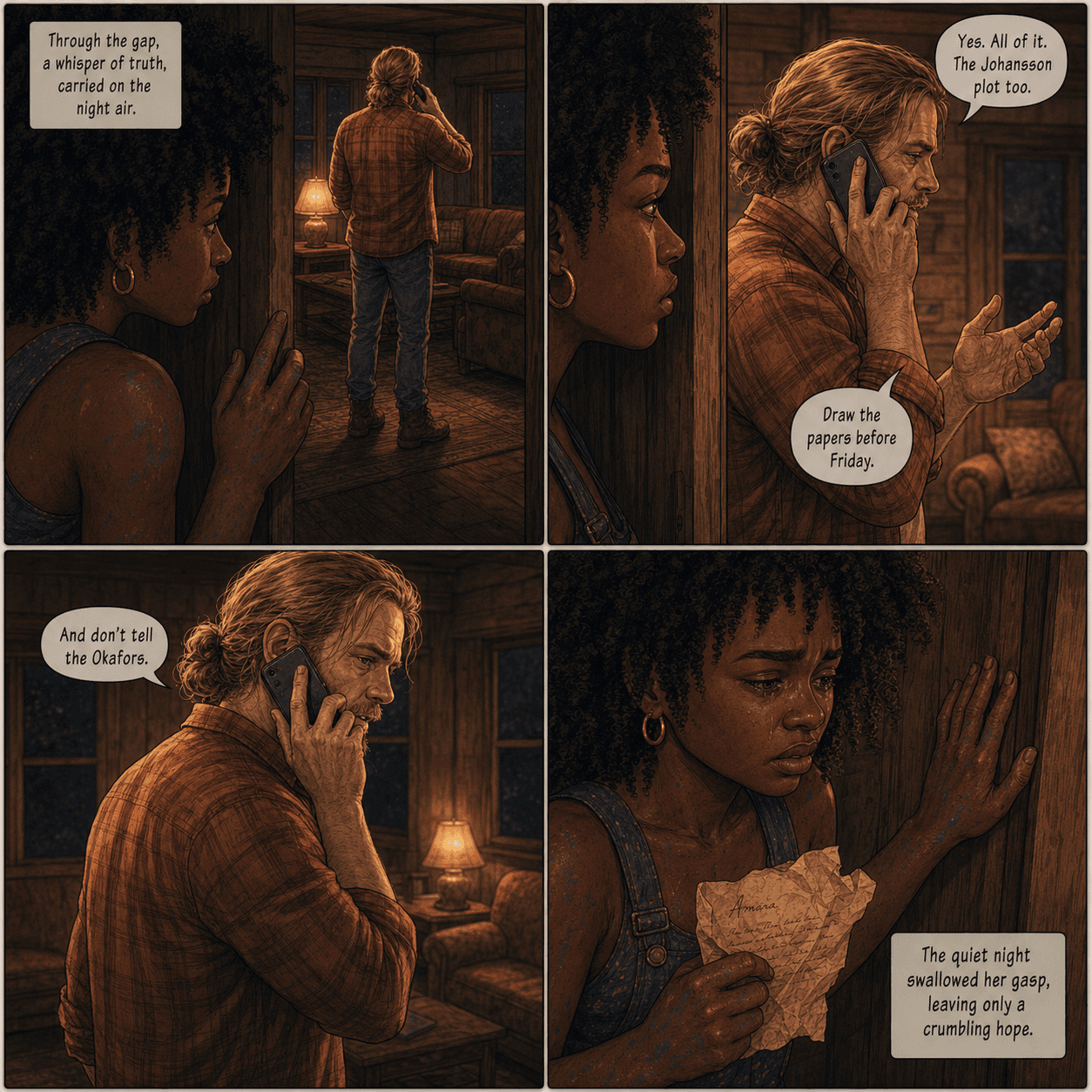 Barrel Heads, page 8 of 8, Love Story style