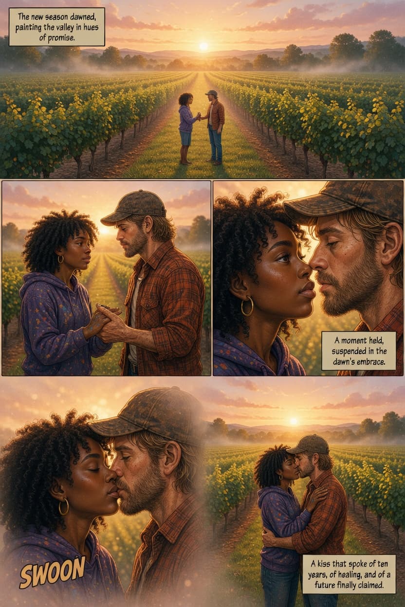 Two Shoeboxes, page 7 of 9, Love Story style