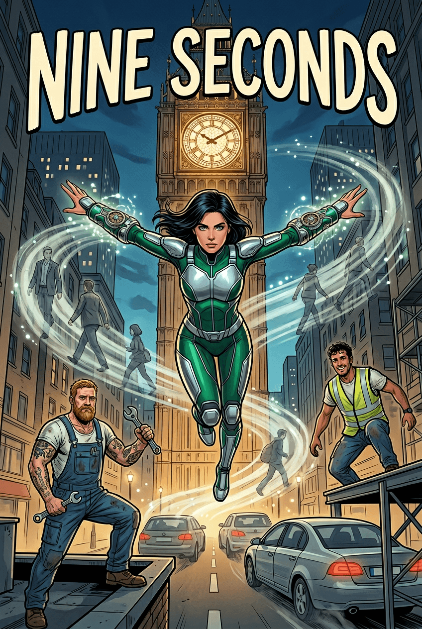 Nine Seconds, a 5-page comic made with Comikaze