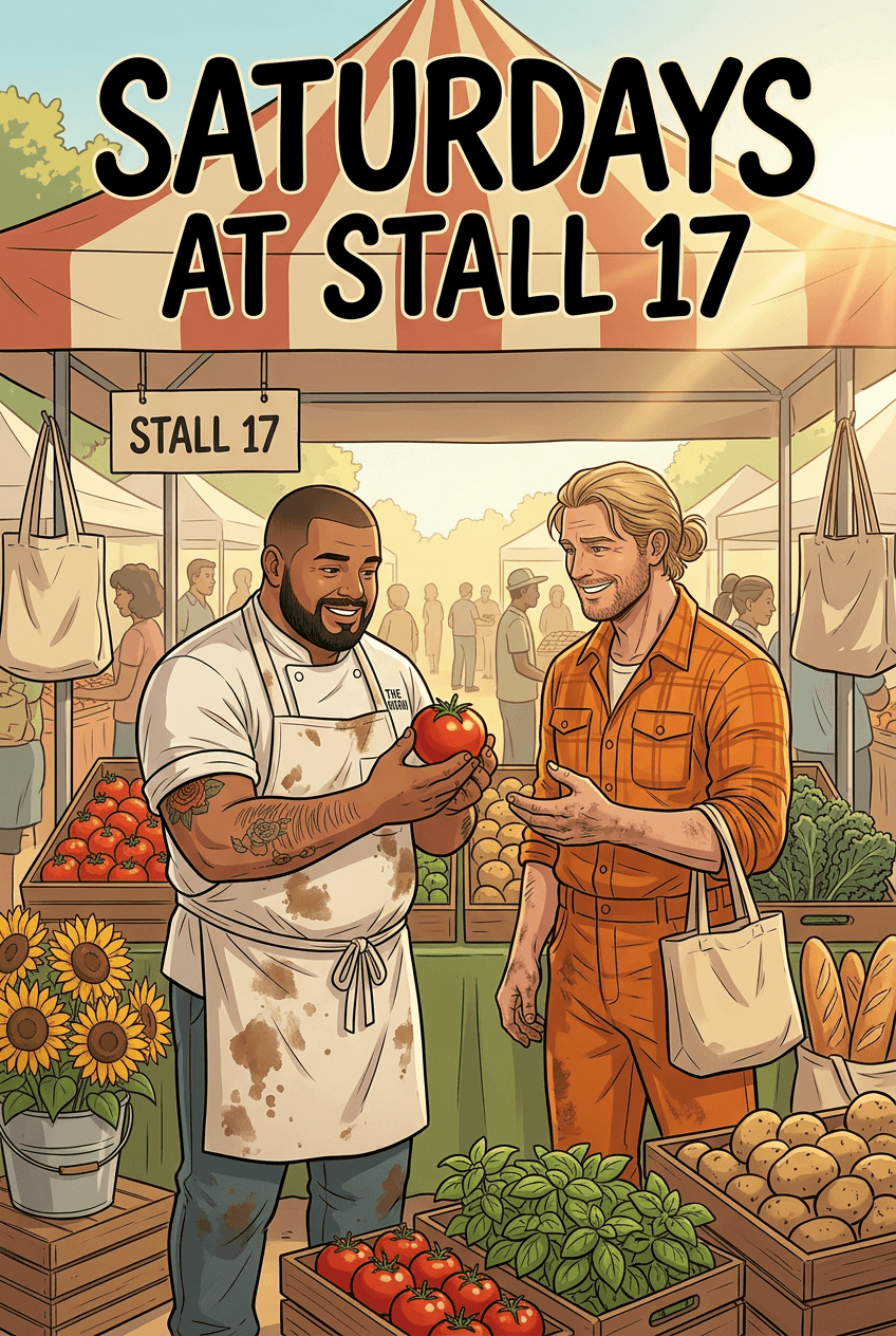 Saturdays at Stall 17, a 5-page comic made with Comikaze